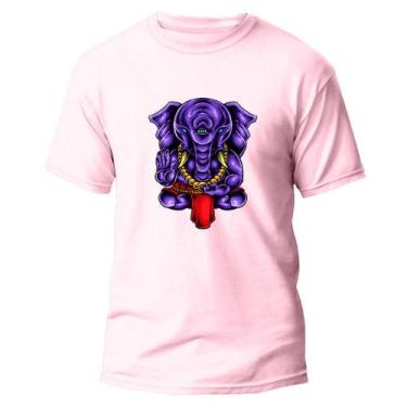 Imagem de Camiseta Algodão Premium Estampa Digital Ganesha Elefante - NoBrand, R