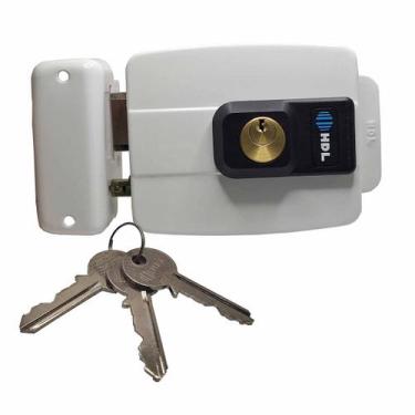 Imagem de Fechadura Elétrica C90 Standard Af Fixa Branca Sobrepor HDL