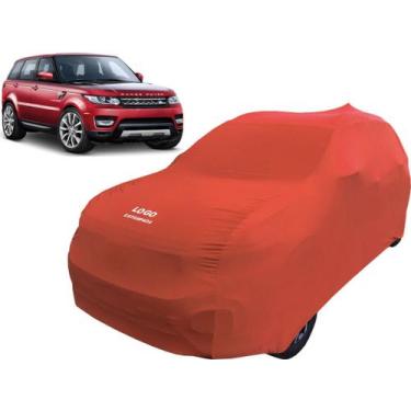 Imagem de Capa Automotiva De Tecido Land Rover Range Rover Sport - Mz, Vermelha