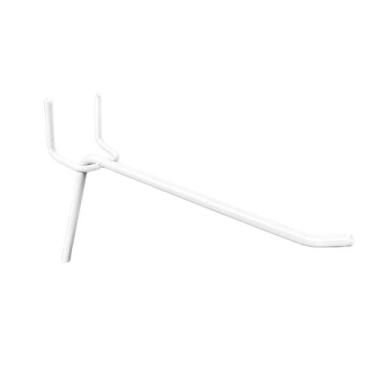 Imagem de 50 Gancho Para Eucatex 0,10cm - Arame 4mm Branco - Bedetti, Branco