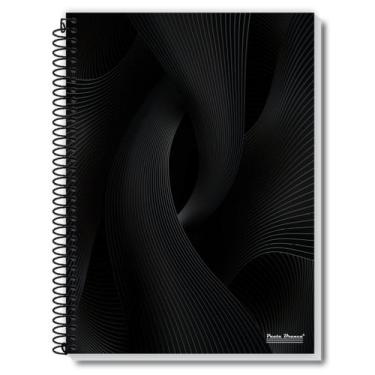 Imagem de Caderno 10 Matérias 160 Folhas Offíce Capa Dura Espiral - Pauta Branca