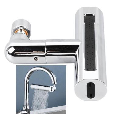 Imagem de Extensor Torneira 4 Modos Cozinha Pia Arejador Ajustavel Cascata Agua Alta Pressao Anti...