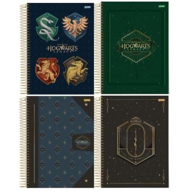 Imagem de Caderno Espiral Hogwarts 80fls Jandaia