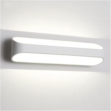 Imagem de Moderno Simples Personalidade Criativa Sala de estar Quarto Cabeceira Corredor Corredor Escadaria LED Lâmpada de Parede 5W 10W 15W (15w 35cm, Branco Quente)