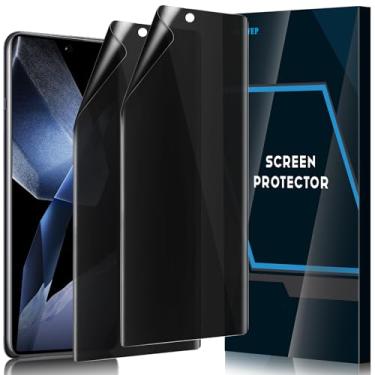 Imagem de Hokwep (Pacote com 2 protetores de tela de privacidade para OnePlus 13 5G, película de TPU flexível de privacidade [suporte para impressão digital] [compatível com capas] [anti-espião] [toque