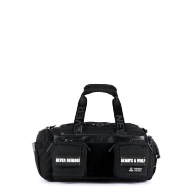 Imagem de WOLFpak Mini bolsa de viagem de 20 L para academia e viagens | Bolsa de mão impermeável para fim de semana com compartimento para sapatos, fundo rígido e sistema tático Molle, Alpha Black, Bolsa de