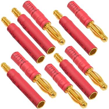 Imagem de 5Pairs ShareGoo No Cable 4mm Bullet Connector to 3.5mm Bullet Connector Banana Gold Plug Adapter for RC Car Boat FPV ESC Motor