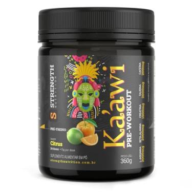 Imagem de Pré-Treino Super Concentrato Ka`awi Strength Nutrition 360g - Com Creatina, Beta Alanina, Taurina, Arginina e Cafeína (360g, Citrus)