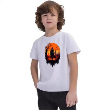 Imagem de Camiseta Infantil Cacador de vampiros sunset art - Alearts, 12