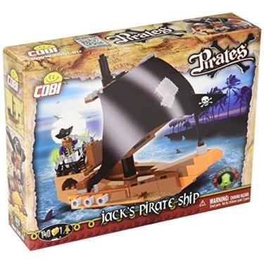 Imagem de COBI Pirates - Jack's Pirate Ship Building Kit