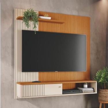 Imagem de Home Para TV 65 Polegadas Alabama Cinamomo Off White - Mais de Casa