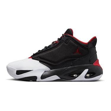 Imagem de Tênis masculino Jordan Max Aura 4 preto/vermelho/branco (DN3687 061) (us_Footwear_Size_System, Adulto, Homem, Numérico, Médio, Numérico_9_Point_5), Preto, branco, vermelho, 9.5