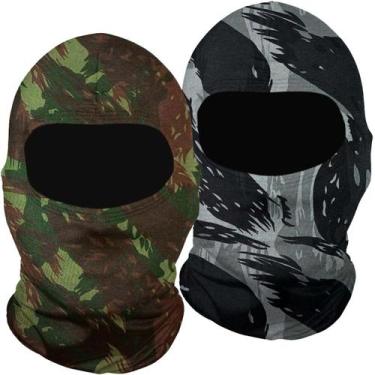 Imagem de Kit 2 Balaclavas fechadas balaclava touca toca ninja UV50+ - EX311, 1-