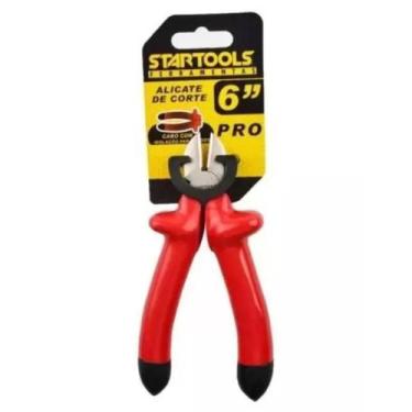 Imagem de Alicate De Corte 6 Isolado 1000v Aço Carbono Cromo Vanádio - Startools