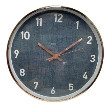 Imagem de Relógio De Parede Decorativo 30cm Silencioso Grande