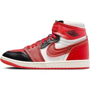 Imagem de Tênis feminino Air Jordan 1 High Method of Make (FB9891-100, branco/vela/leite de coco/platina pura), Sport Red Dune Red Black Sail 600, 35 BR