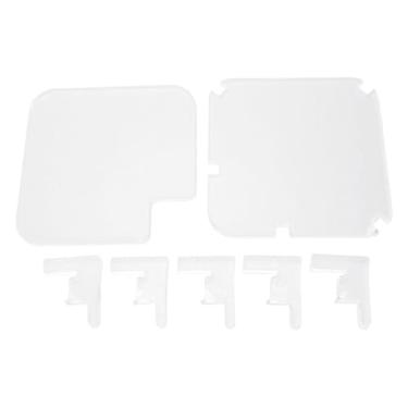 Imagem de Clear Acrylic Desktop Stand para Mini M4 Pro 2024 Computer, Organizador de Armazenamento Com Orifícios de Resfriamento, Suporte para Montagem Em Espaços para Mini Acessórios para