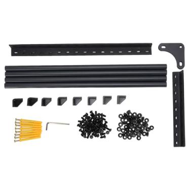 Imagem de 3D Impressora Filamento Rack de Armazenamento de Alumínio Organizador Prateleira de Montagem de Parede para o Porão de 200mm Garage Workshop