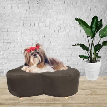 Imagem de Puff Cama Pet Lili - B Home Decor , Marrom