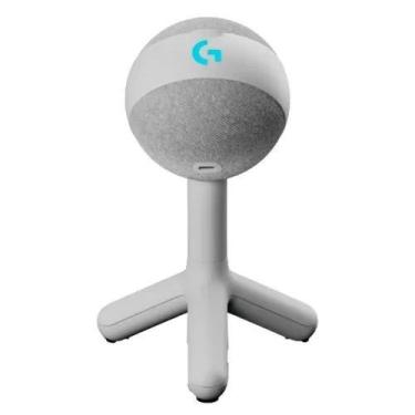 Imagem de Microfone Condensador USB para Jogos Logitech G Yeti Orb - Branco