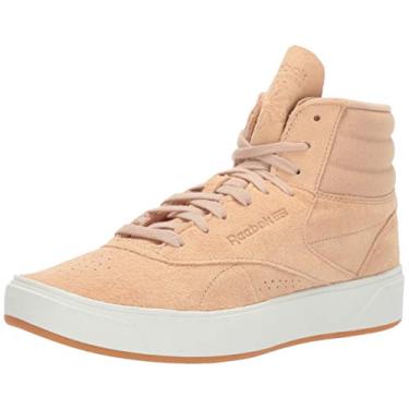 Imagem de Reebok Tênis feminino Freestyle Hi Nova, Sahara/Giz/Goma de Mascar, 7