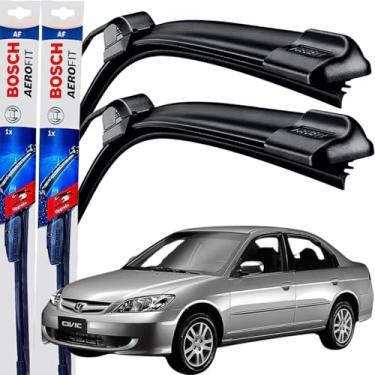 Imagem de Palheta Limpador Parabrisa Bosch Aerofit Par de Palheta Limpadora Dianteiro Original Civic 2000 á→2005