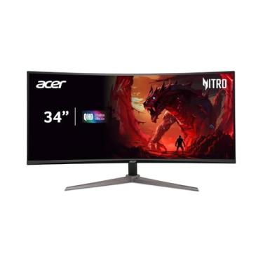 Imagem de Monitor Acer Nitro 34 Ultrawide Qhd Curvo Ed340Cu 100Hz 1Ms