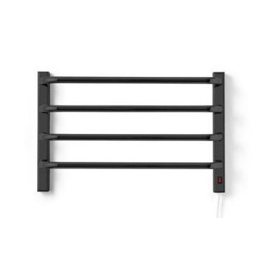 Imagem de Aquecedor De Toalhas Térmico Pequeno Preto - 110v Esquerdo - Flape, 22