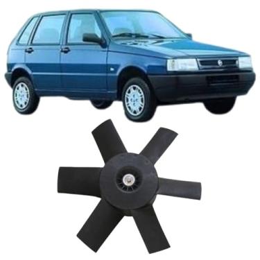 Imagem de Motor Ventilador Radiador Uno 1991 ate 2002 Com Ar Condicionado 6 Pas 9130451046