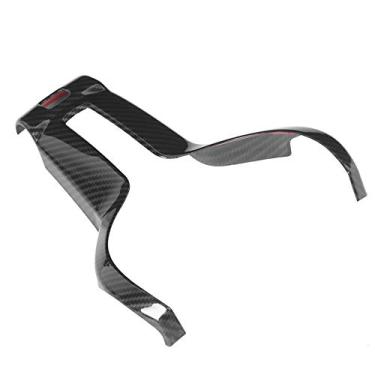 Imagem de Tampa do Volante de Estilo de Fibra de Carbono Goleta Com Instalação para X6 F16 M Sport, Decoração de Interiores ABS para F20 F21 F30 F32 X5, Easy Instale a Instalação Não Feita