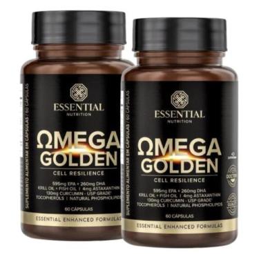 Imagem de Kit 2x Omega Golden - Cell Resilience - 60 Capsulas cada - Essential N
