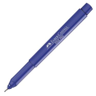Imagem de Caneta Hidrográfica Fine, Azul, 0.4 mm, Faber-Castell