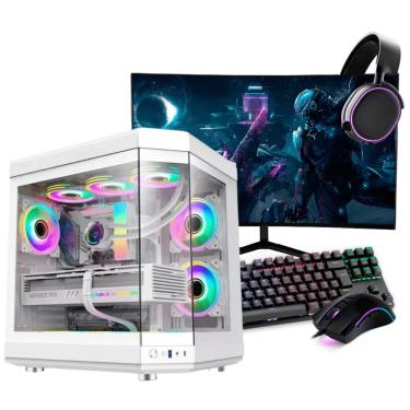 Imagem de PC Gamer Completo Intel Core i7 14700F, RTX 4060, 16GB RGB DDR4, SSD NVMe 1TB, 700W 80 Plus, UNR19-E