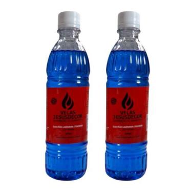 Imagem de Conjunto 1L Fluidos Vela Lamparina Relaxante Massagem Calma - Velas Je