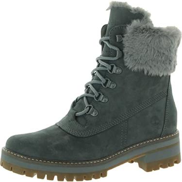 Imagem de Timberland Botas Courmayeur Impermeáveis Para Inverno E Neve Mulher Cinza 11 Médio (B,M)