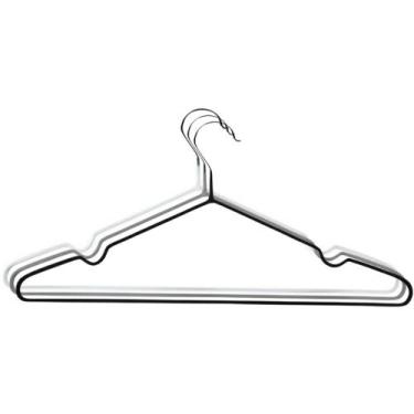 Imagem de Kit de Cabides em Aço c/ 5 Peças - Cores Sortidas - CLINK