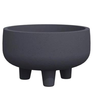Imagem de Vaso Redondo Com Pés 45 Japi Grafite