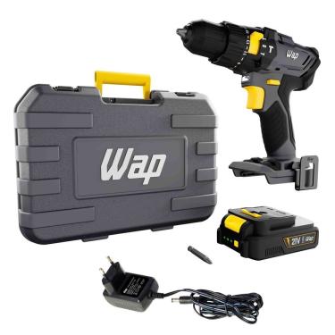 Imagem de Parafusadeira E Furadeira De Impacto 3-8" K21 Id01 à Bateria Com 21 Níveis De Torque Wap