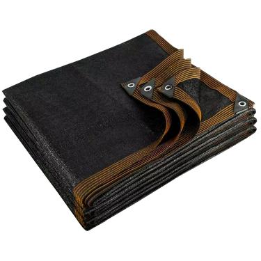 Imagem de QLOFEI Tela De Sombra Para Jardim, Proteção Solar 90% Com Ilhós, Uv Pátio, Canil, Galinheiro, Pérgola, Estufa, Plantas, Lona Malha, 3 X 5,5 M