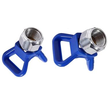 Imagem de ZLIANGQ Base Protetora De Ponta Handtite Com Rosca Azul 246215 X 7/8" Para Pistolas Pintura Sem Ar (Pacote 2)