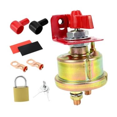 Imagem de NITAGO Interruptor de Corte de Bateria Genérico 12V-24V Peças Isolador de Corte de Bateria para RVs E Barcos, Trava E Terminal
