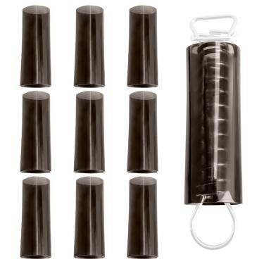 Imagem de Keycci Pacote Com 10 Capas De Vinil Para Piscina, Mola, Proteção Segurança Natação Subterrânea, Inverno