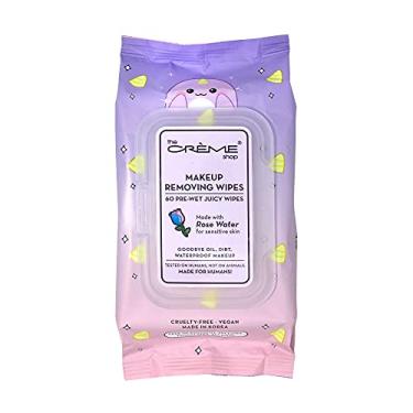 Imagem de The Crème Shop Lenços Demaquilantes Feitos Com Água De Rosas Para Peles Sensíveis (60 Umedecidos)