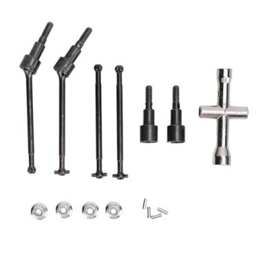 Imagem de Kit de atualização de aço de aço de acionamento de carro RC Substituição de eixo de tração traseira premium premium para o eixo de tração traseira para carros RC de alto