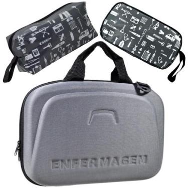 Imagem de Kit Maleta Bolsa Estagio Saude Case Esteto Aparelho - Love Saude, GRAF