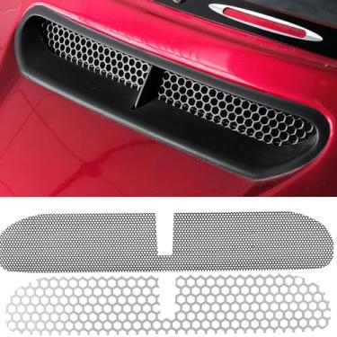 Imagem de VPZMT Grade De Entrada Ar Em Malha Alumínio Para Carenagem, Capa Motocicleta Harley Touring, Preta (2 Peças, 2014-2023)