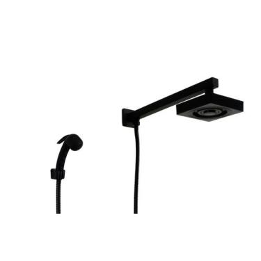 Imagem de Ducha Chuveiro AutoLimpante ABS com Ducha de Mão com Trava - AMG Metai