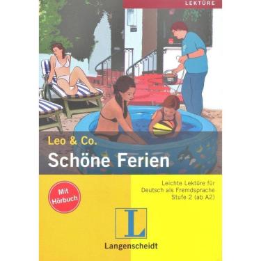 Imagem de Schöne Ferien - Leo & Co. - Stufe 2 - Book Mit Audio-CD