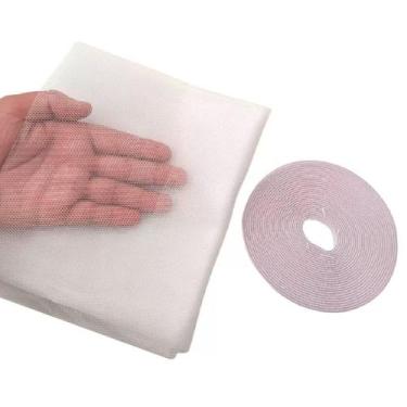 Imagem de Tela Mosquiteira Para Janelas Proteção Insetos - 125x225cm - Vida Prat