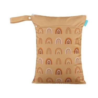 Imagem de Bolsa de Fraldas à Prova d'Água Portátil - Bolsa Seca e Molhada para N